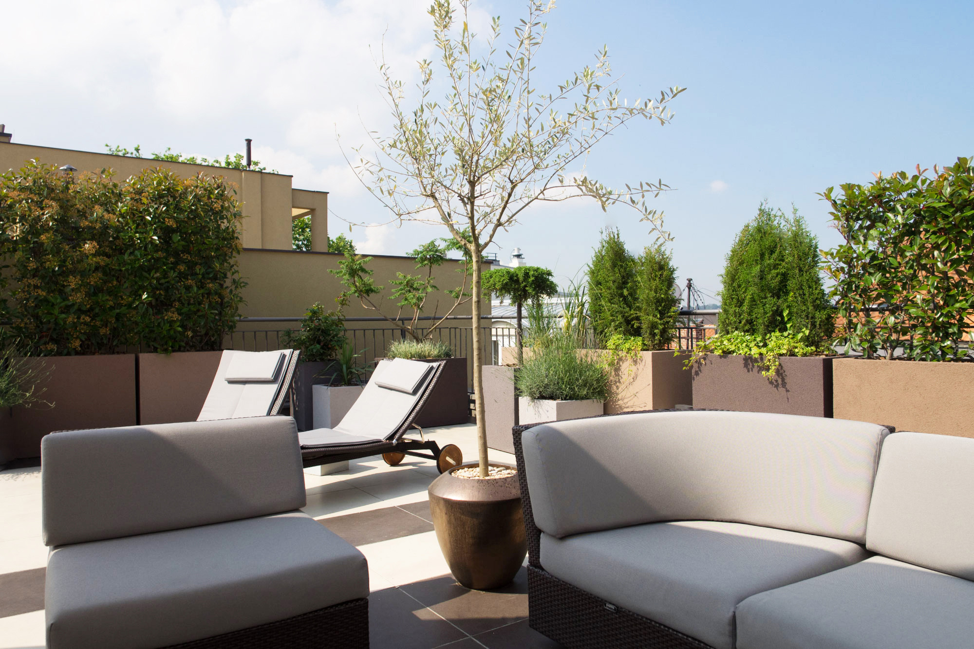 Belgrade 城市中心景观屋顶露台公寓-1