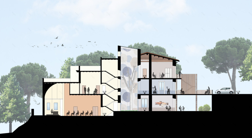 治愈花园 · 古堡康复中心的设计创新-15