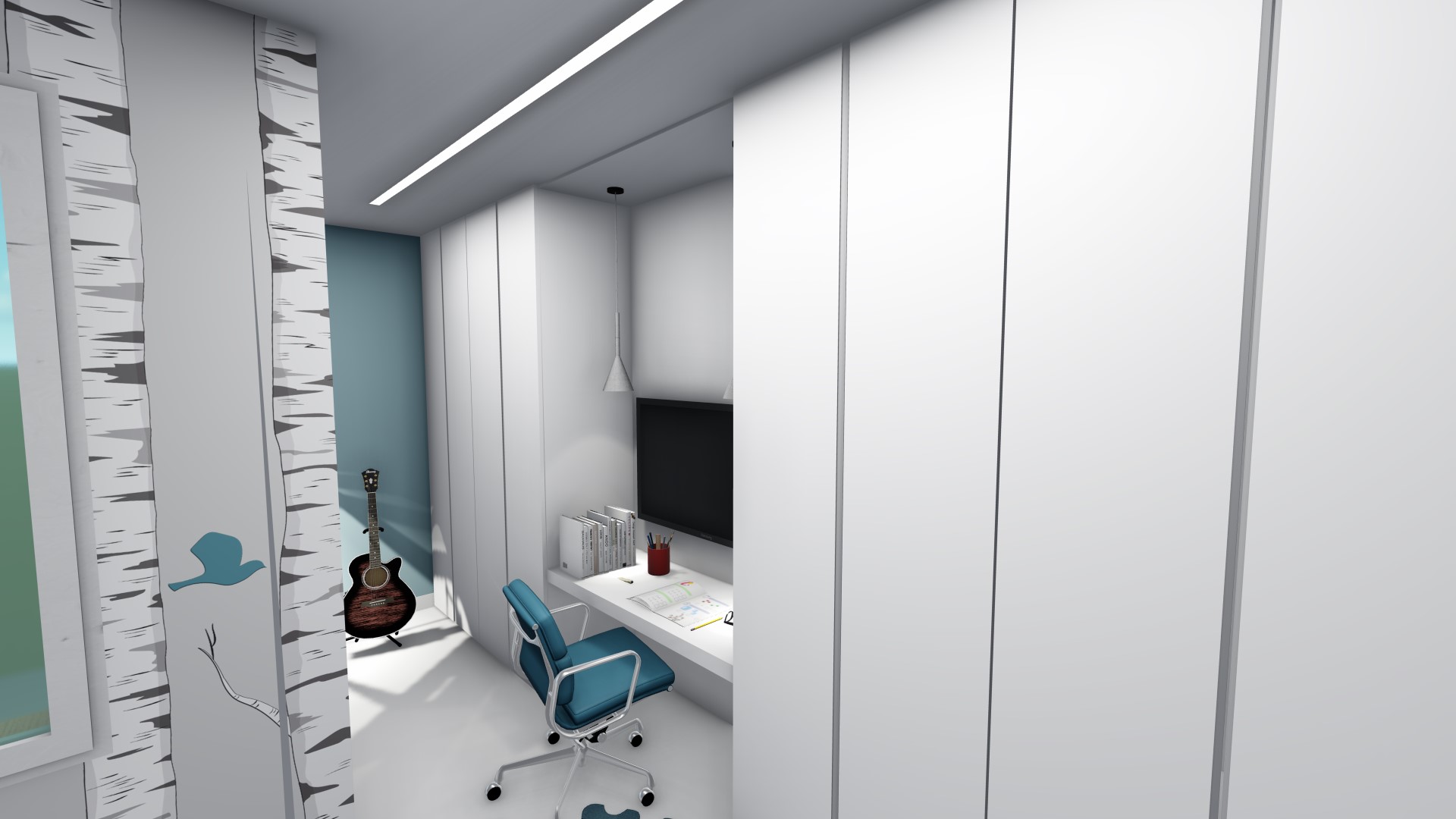 S·C· HOUSE 翻新公寓设计 · 现代简约风引领居住新潮流-13