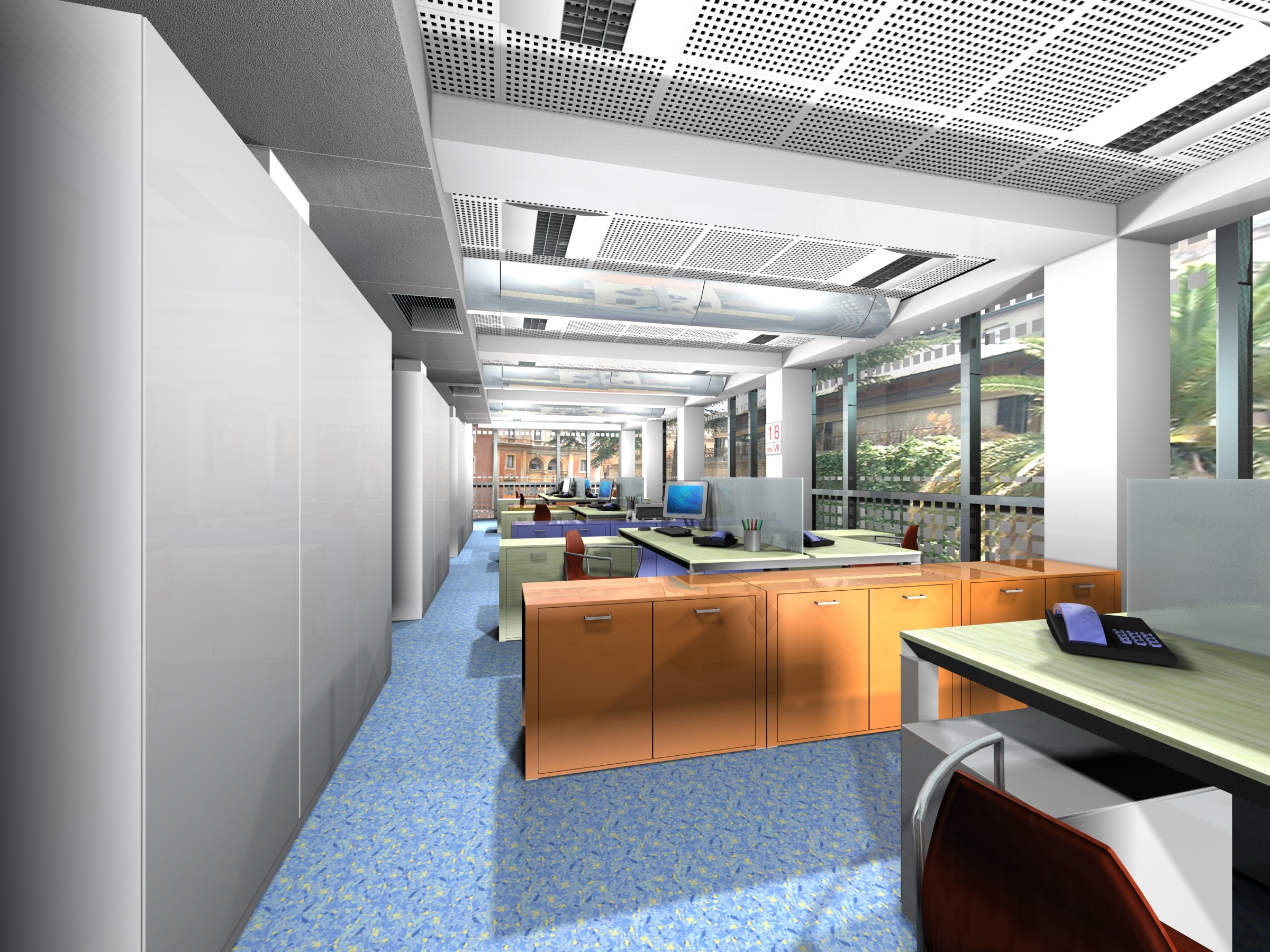 罗马商业顾问协会总部改造 | 功能优化与环保设计-16