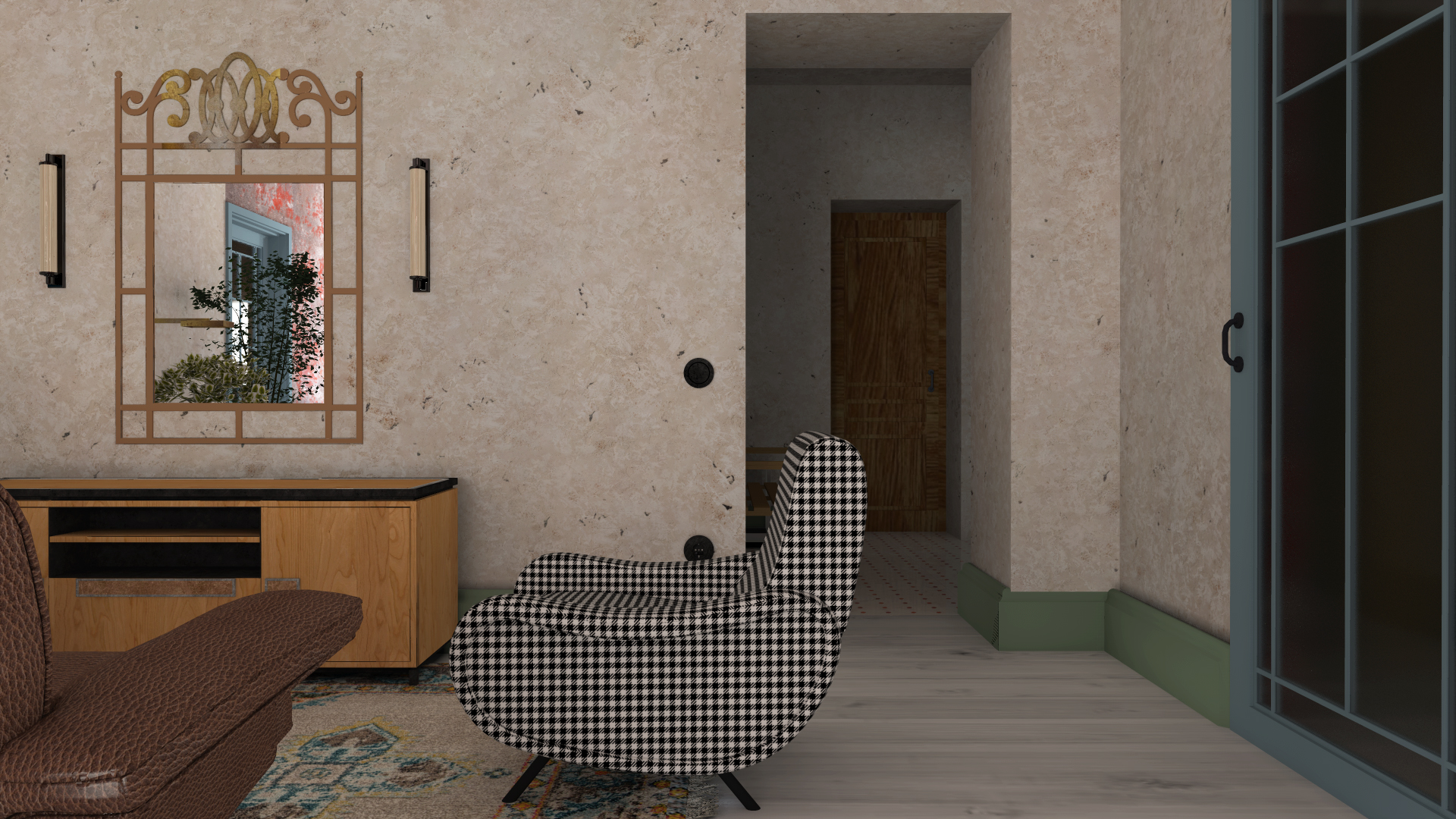 复古公寓的创意翻新-4