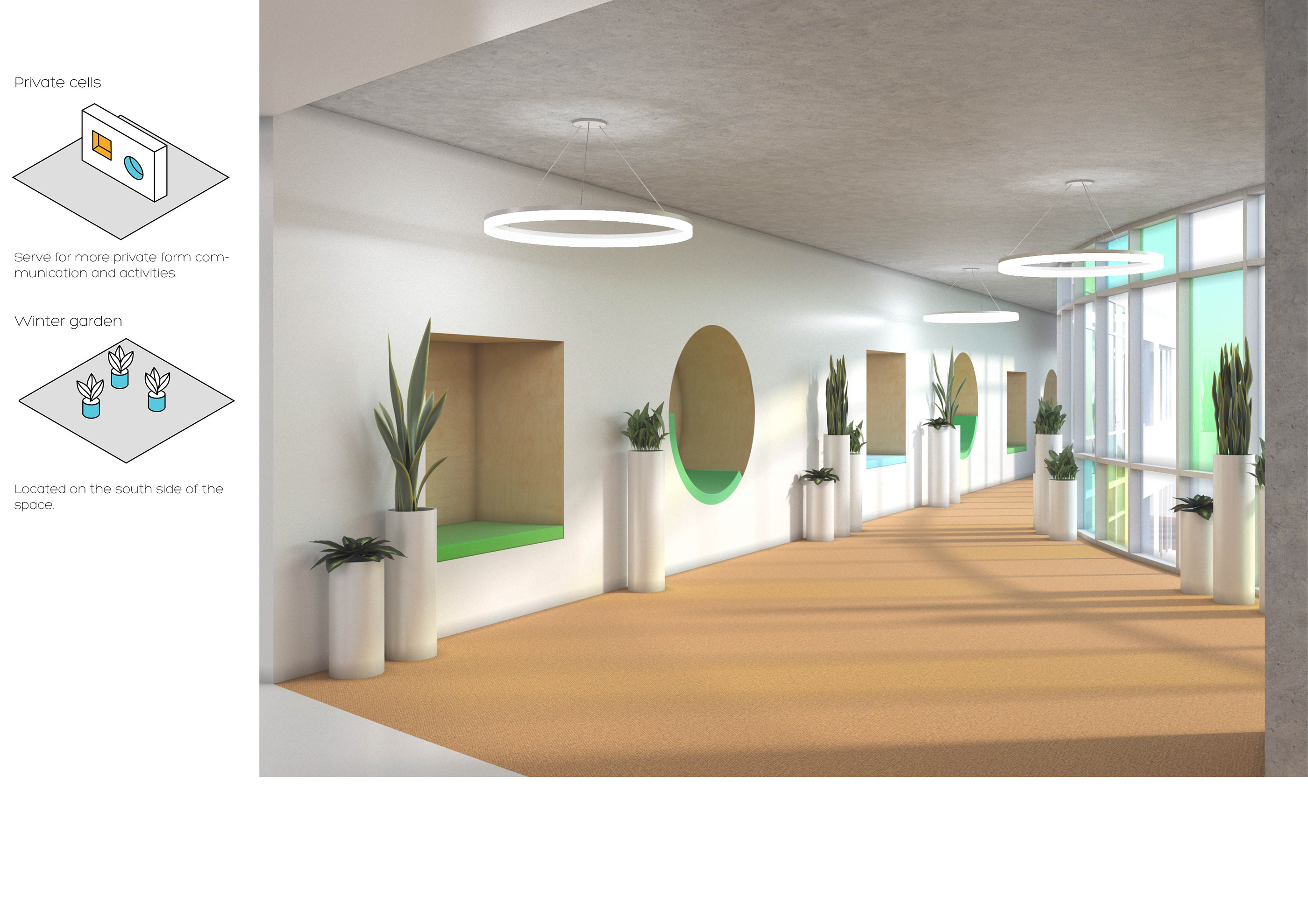 乌克兰公立学校娱乐厅设计-8