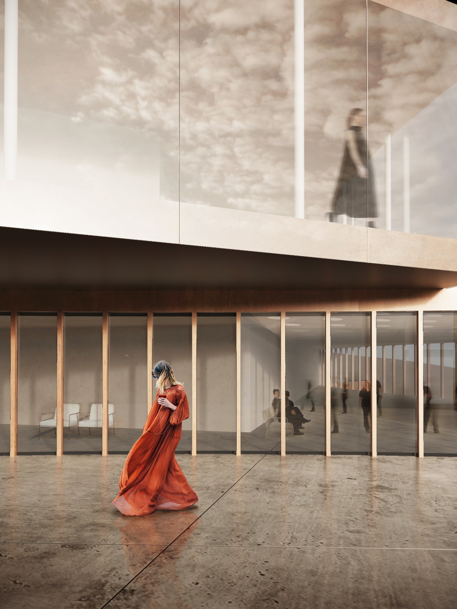 融合自然的现代酒庄设计-4