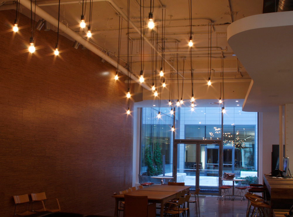 旧工厂工业风,Grey 广告公司办公室照明设计-1