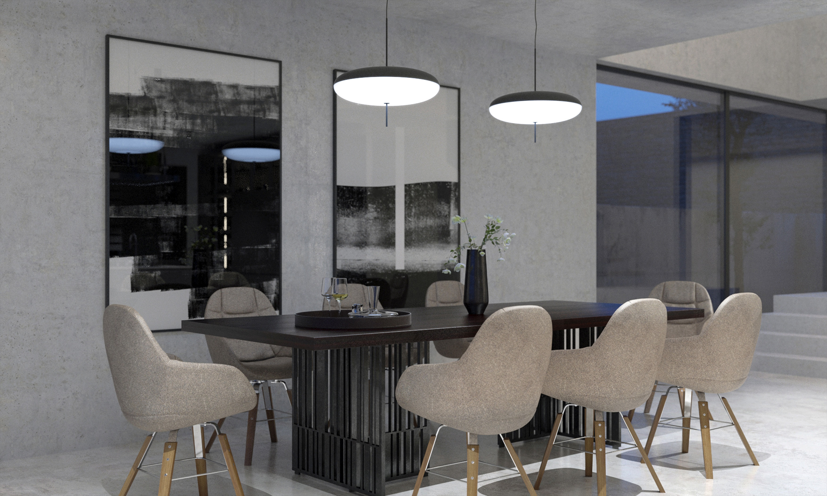 大师之作 | 室内外空间完美融合的现代住宅-4