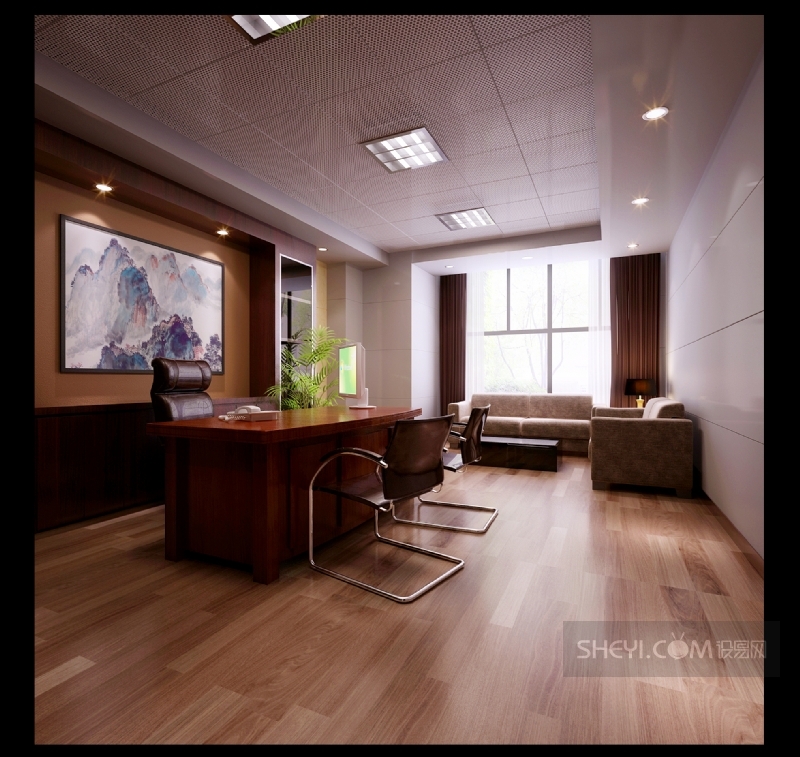 长城保险会议室-3