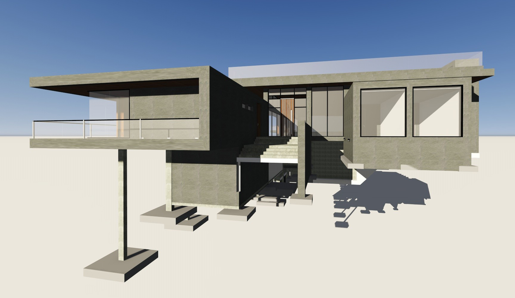 山间周末度假屋设计-24