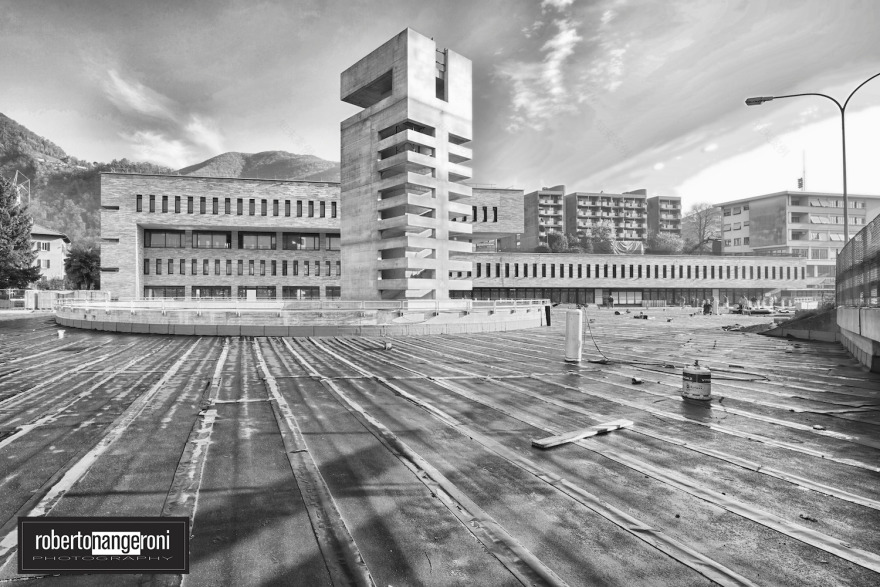 瑞士 Mendrisio 紧急救援中心-0