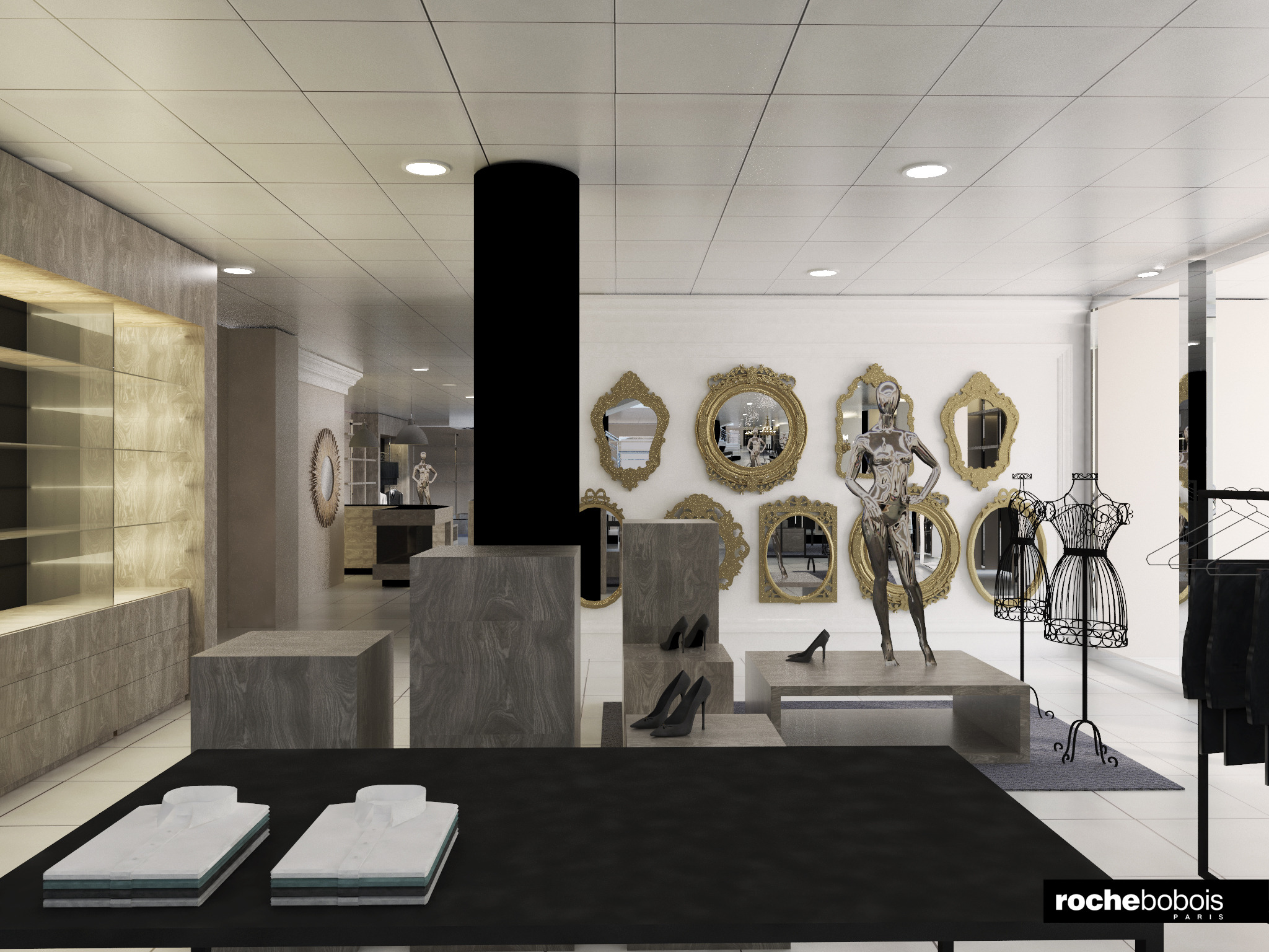 三层 600 平米展示空间的室内设计佳作-12