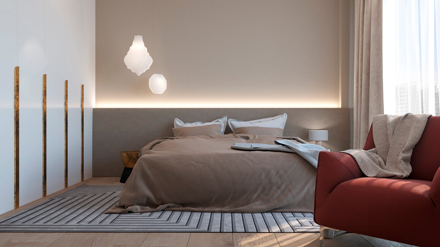 阿塞拜疆巴库公寓 | 简约现代，温馨宜居-7