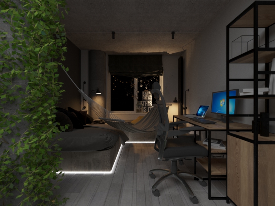 城市 loft 公寓,自然空间与独特设计的完美结合-16