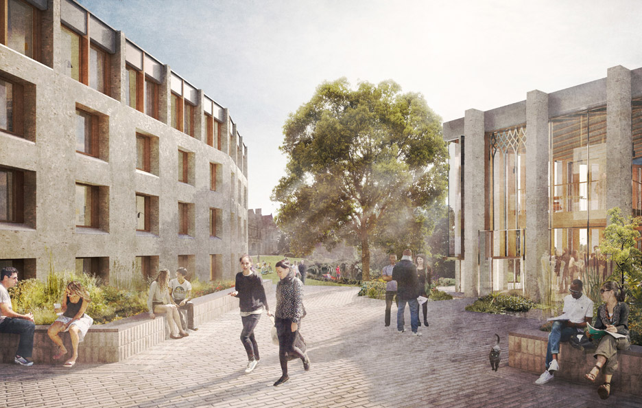 牛津圣希尔达学院扩建候选设计出炉-27