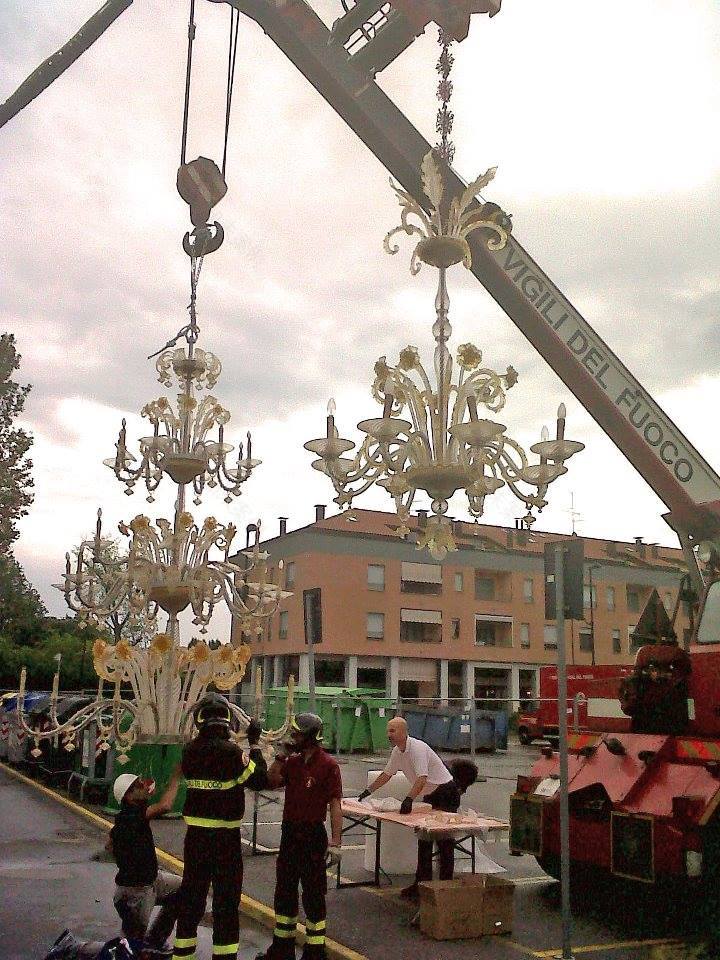 意大利圣阿戈斯蒂诺市政厅华美吊灯重焕新生-12