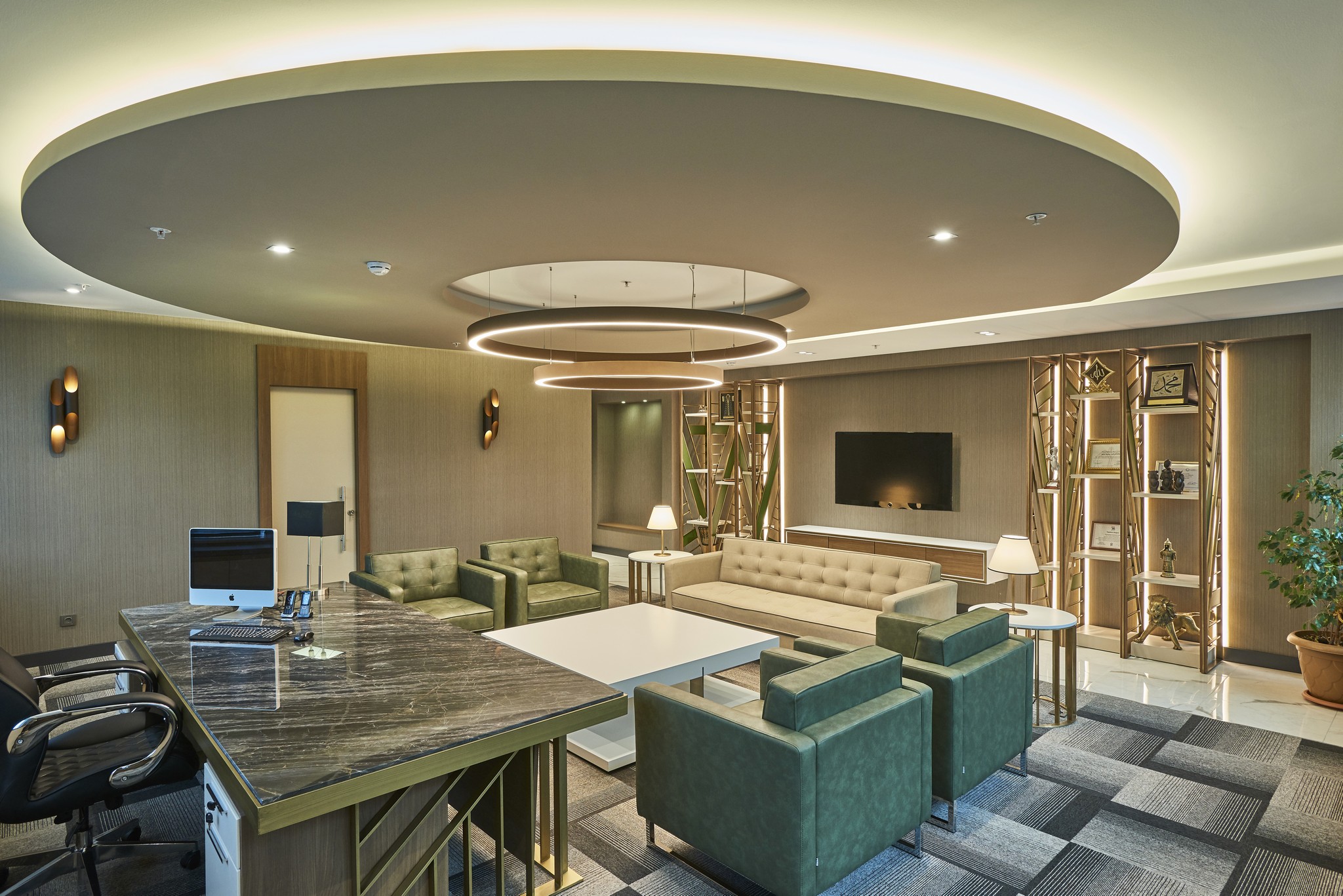 Imak Ofset 管理办公室，现代与有机的融合-22