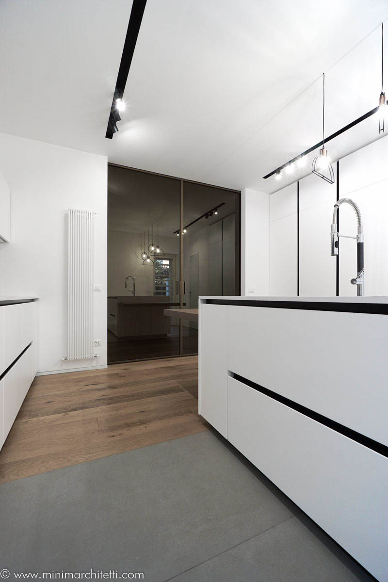 狭长厨房的开放式设计-18