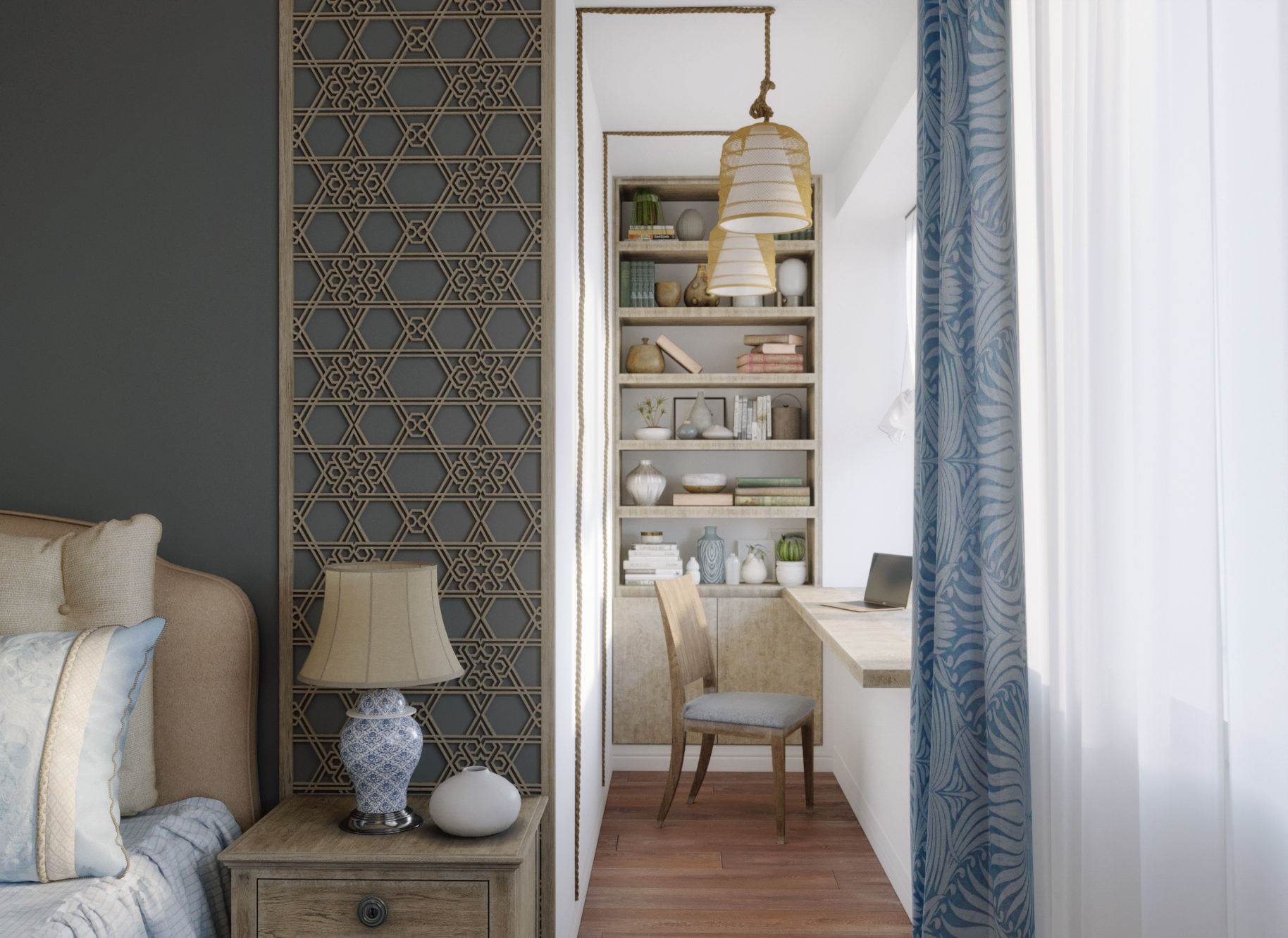 House. Moroccan motifs - 2nd floor-9