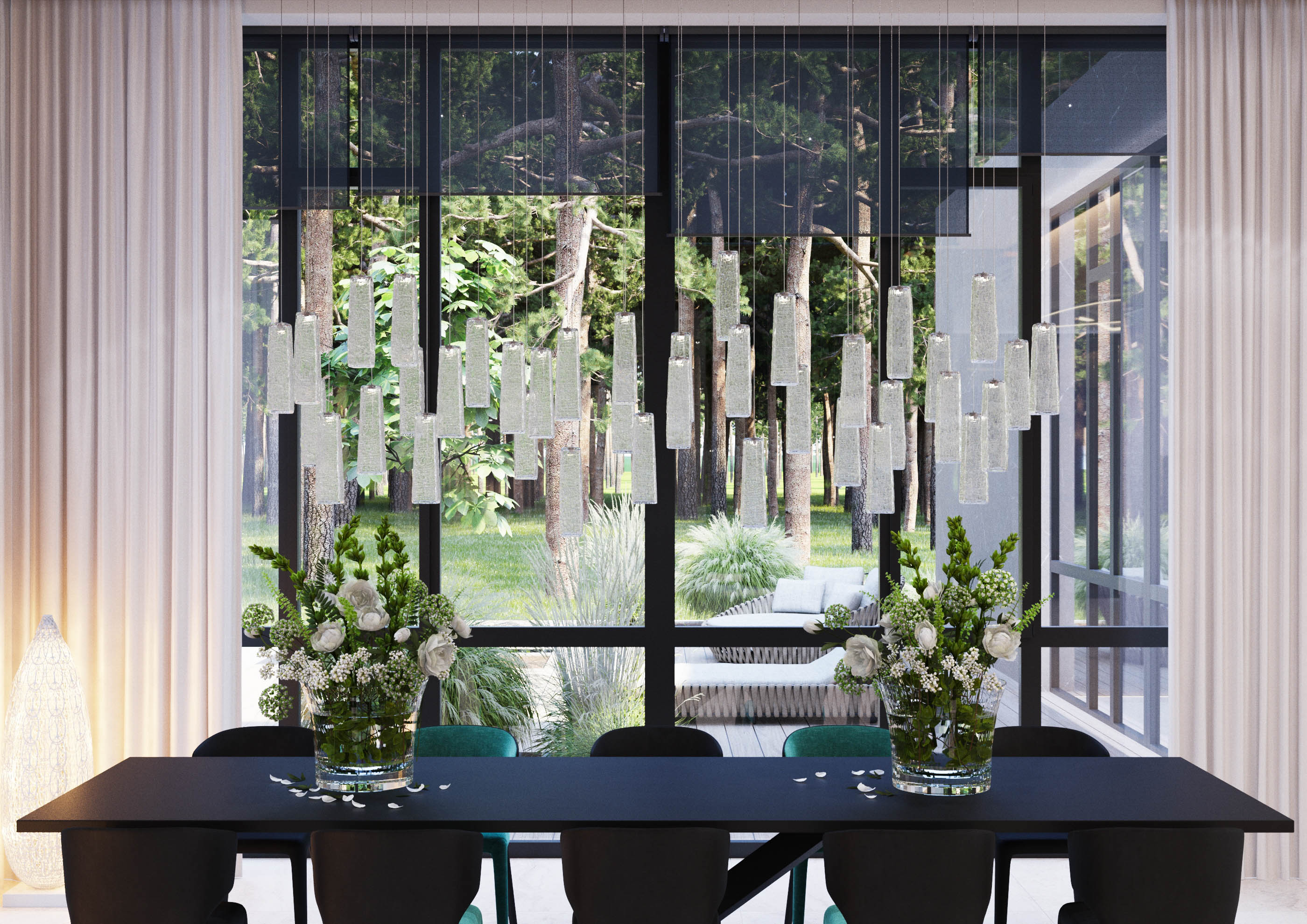 莫斯科乡村别墅 | 2017 年完工的单家庭住宅室内设计案例-25