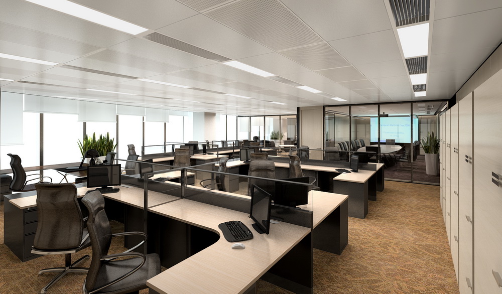城市组  广州某公司办公楼 办公空区-3