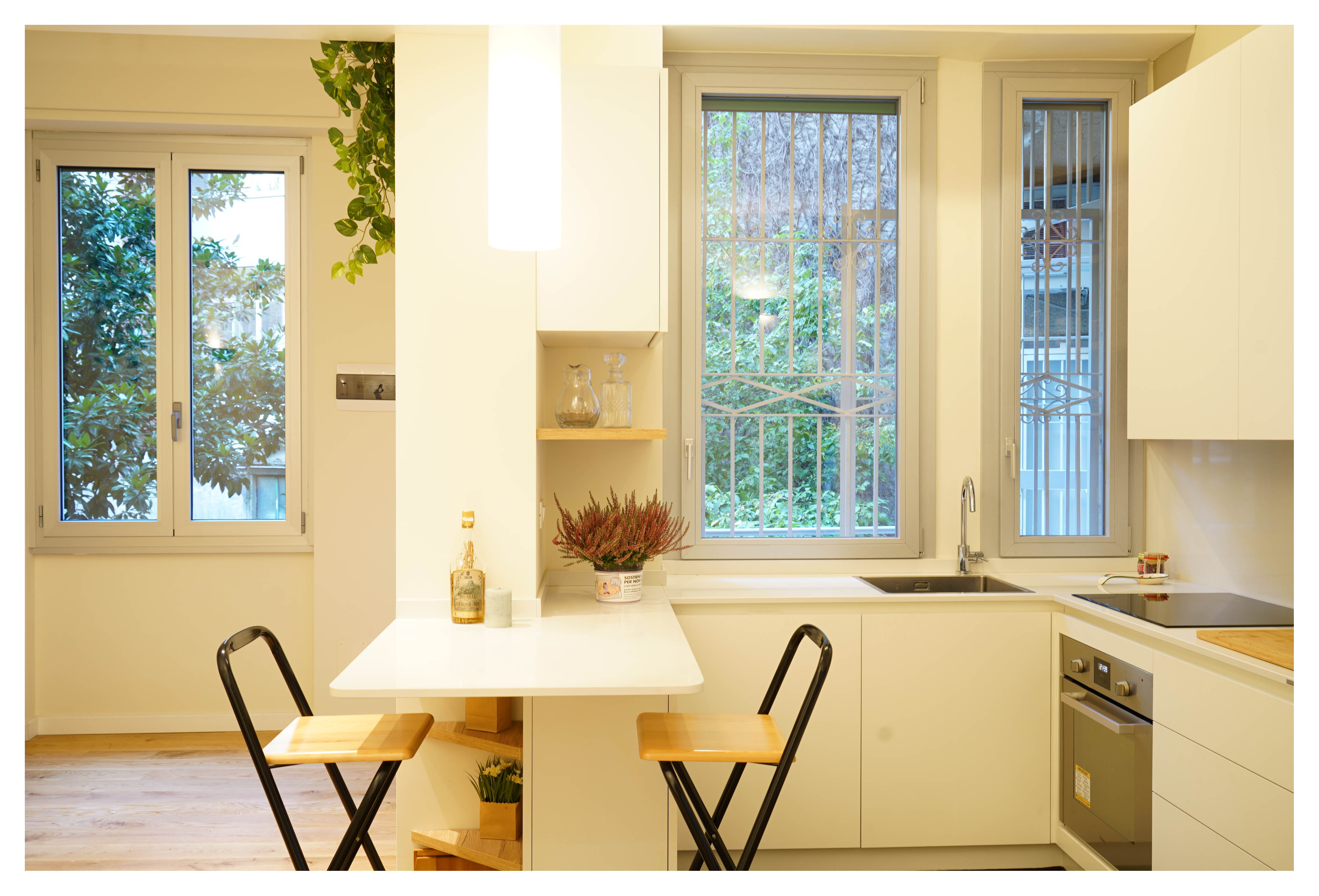 2018 年完成的温馨公寓设计-28