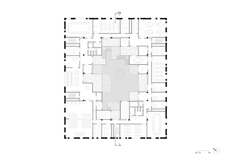 北欧校园教育中心，创新空间与协同作用的建筑-17