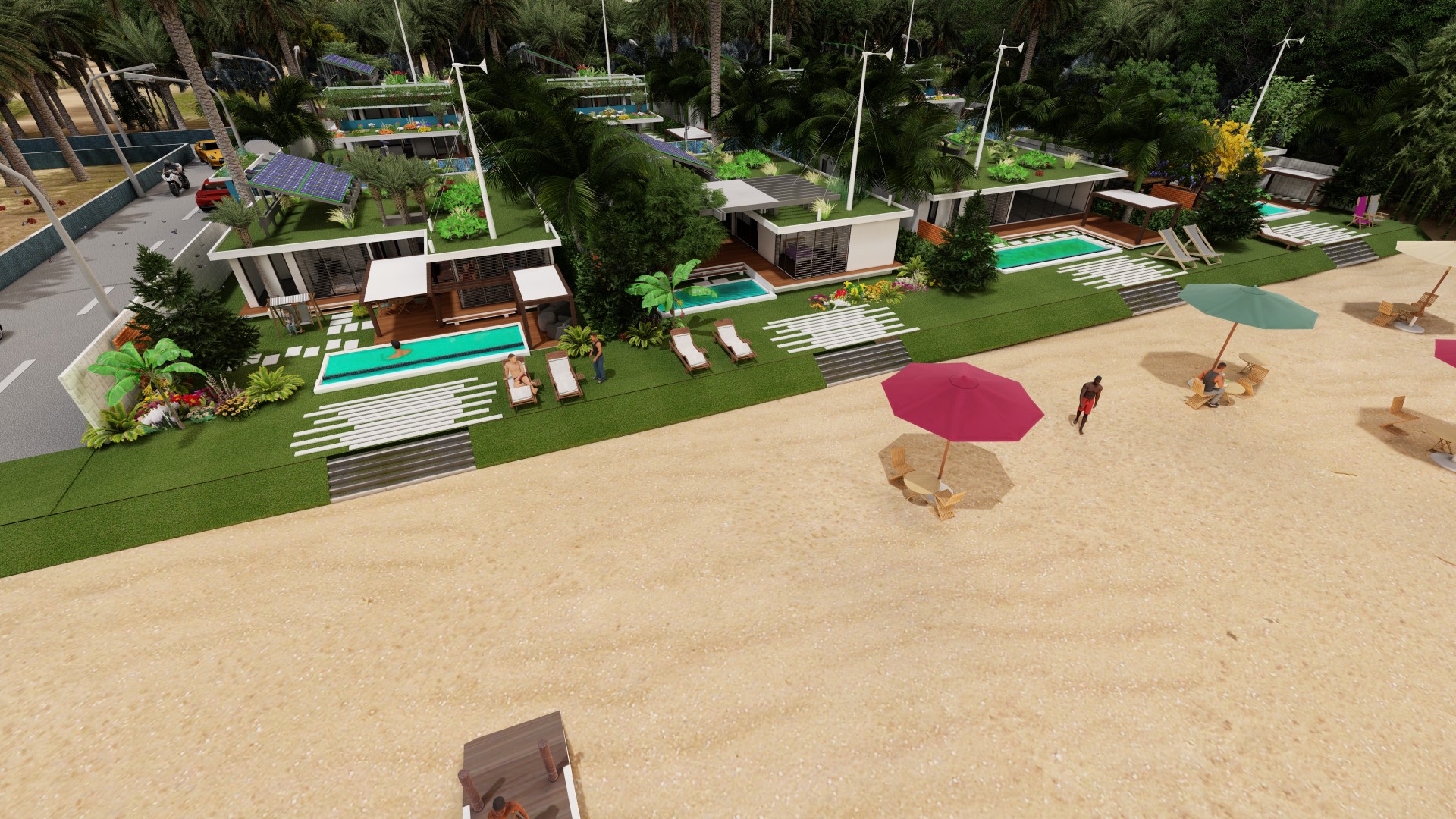 生态环保的法国 Bregbo 别墅区-2