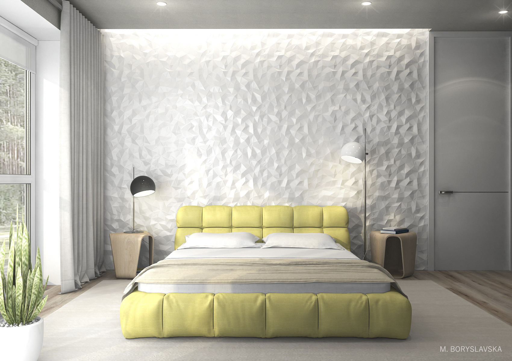 基辅 147 平米联排别墅现代室内设计-27