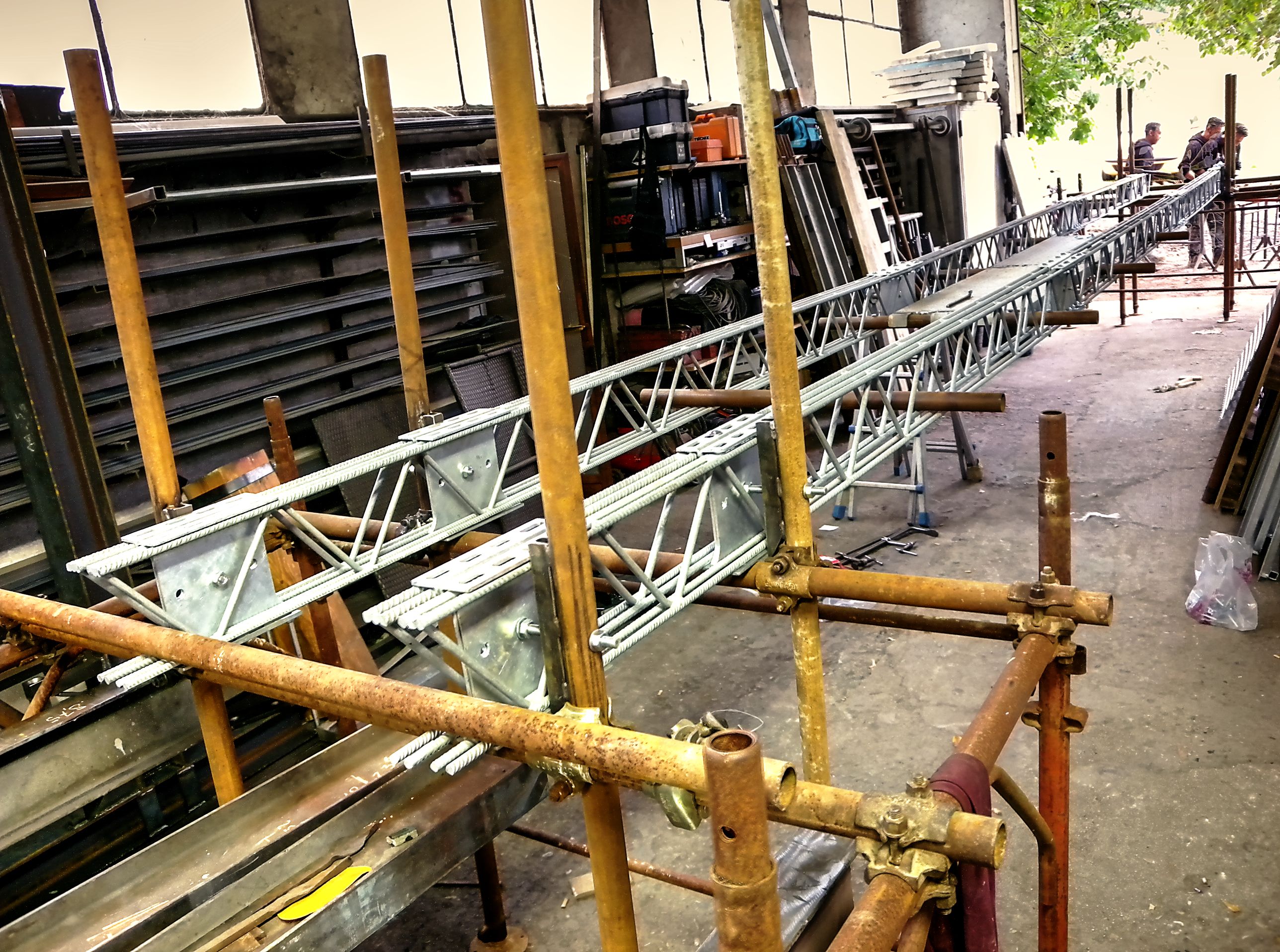 可拆卸式钢构舞台桁架设计-17