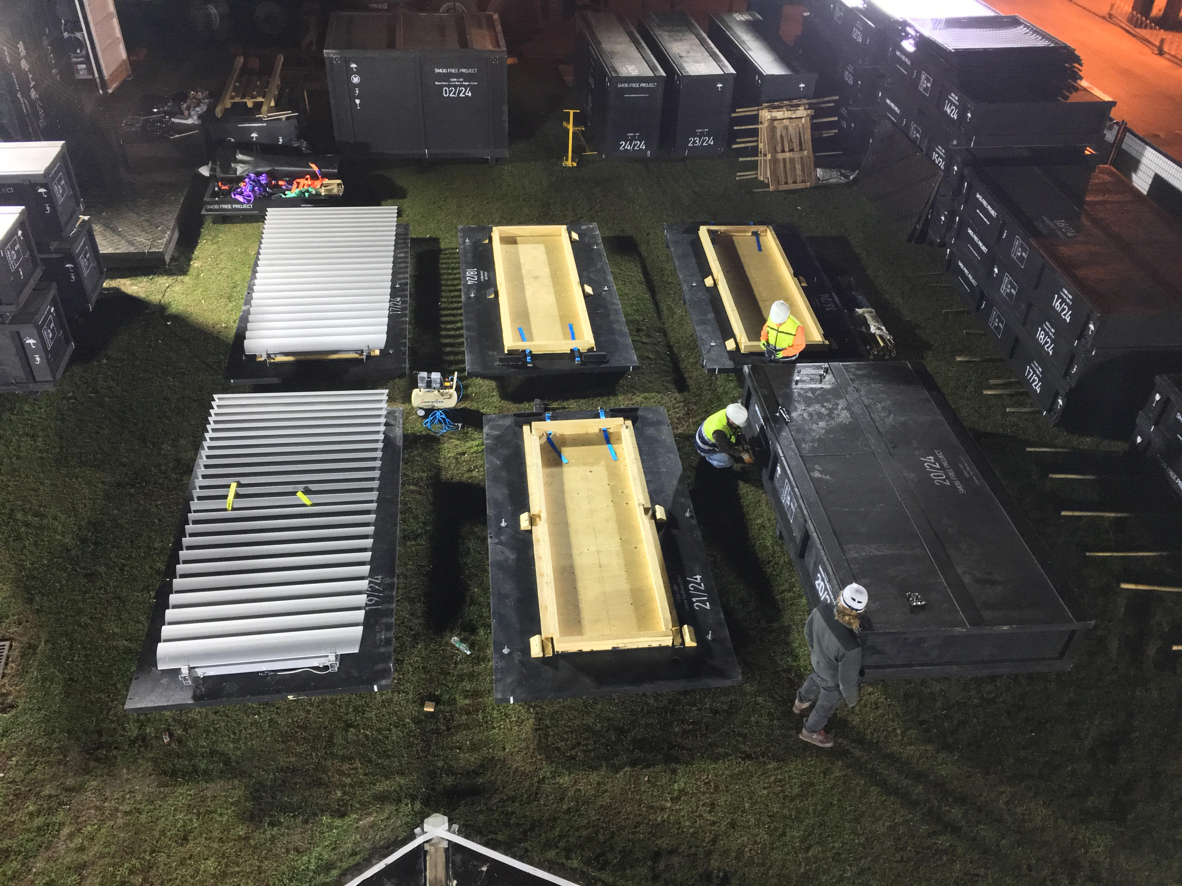 烟雾净化塔-- 北京制作便携式基础与安装-6