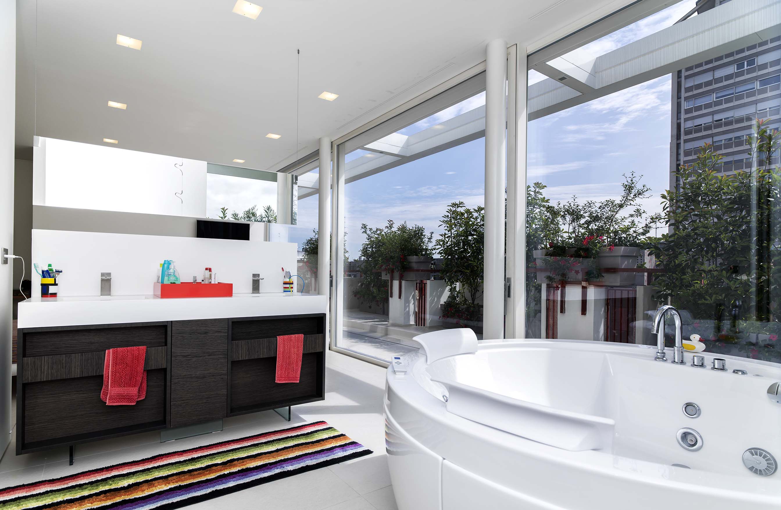 意式风情 Padova 顶层公寓的 360°全景视野-25