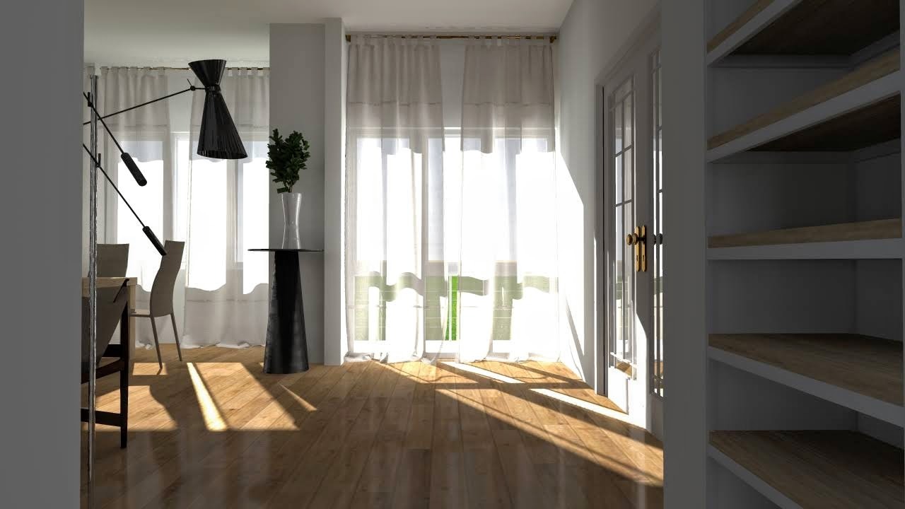 艺术装饰风白橡室内设计-5