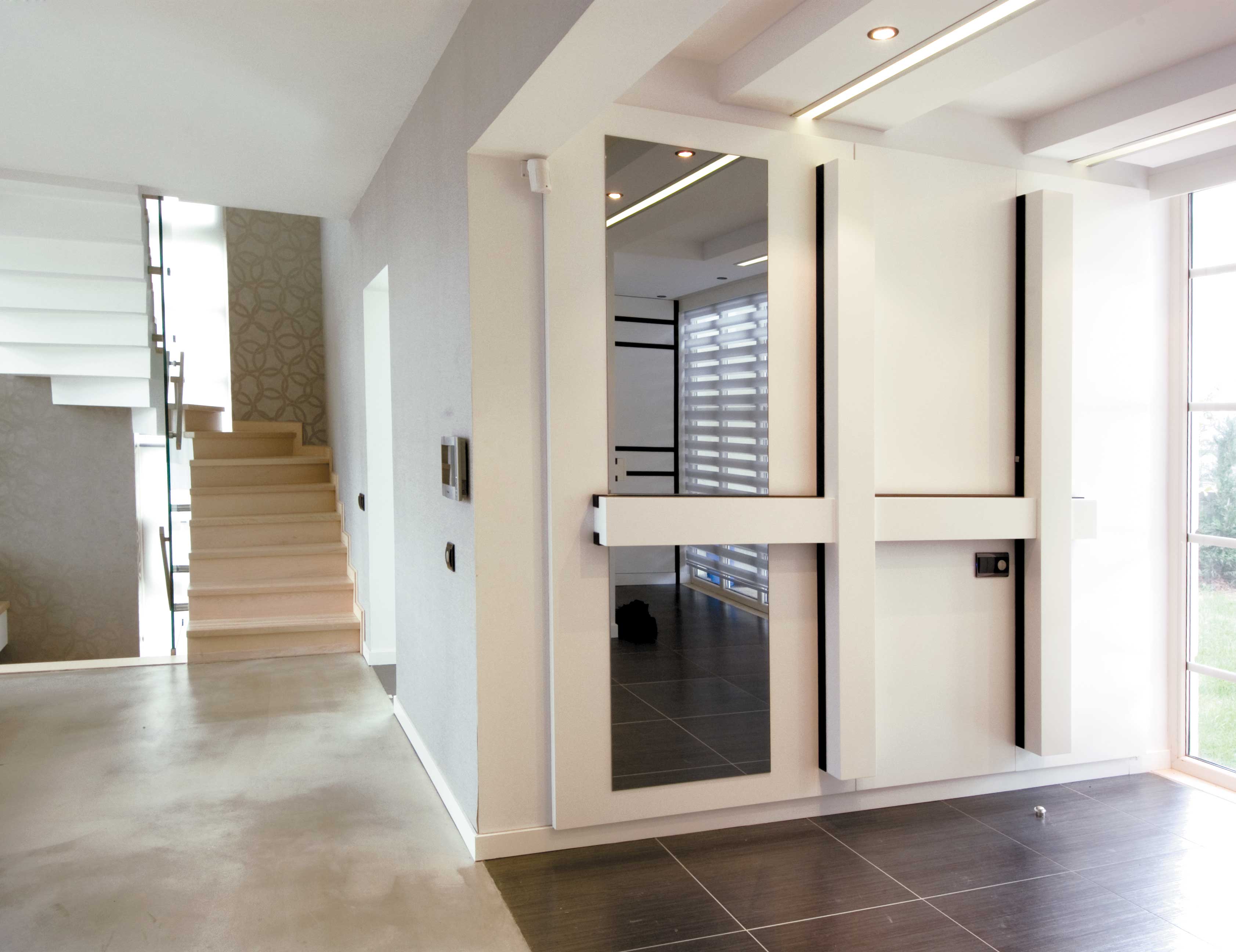 定制家具与自然融合的山间别墅设计-13