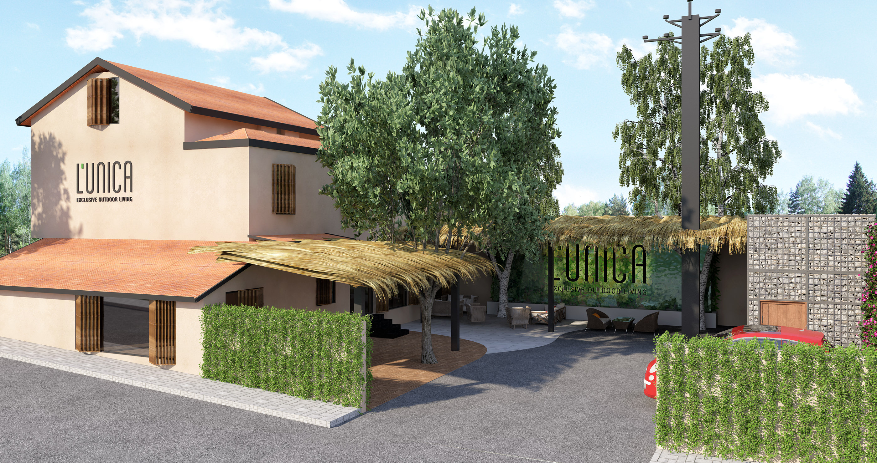 伊斯坦布尔唯一花园家具店，室外设计亮点解读-7