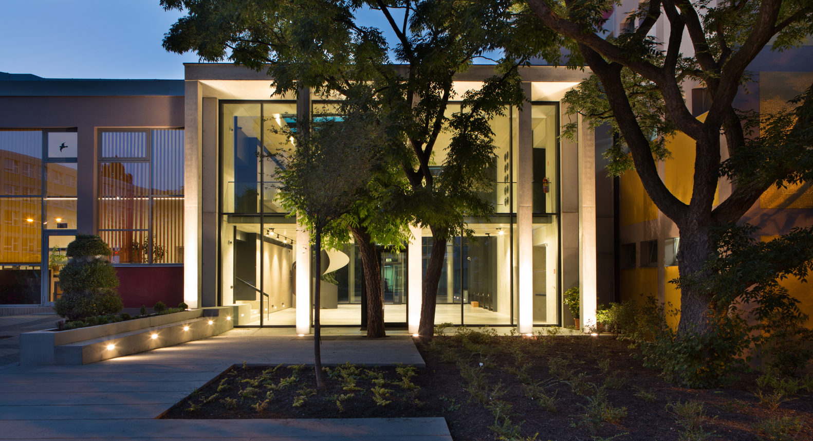 捷克生命科学大学中庭扩展设计-51