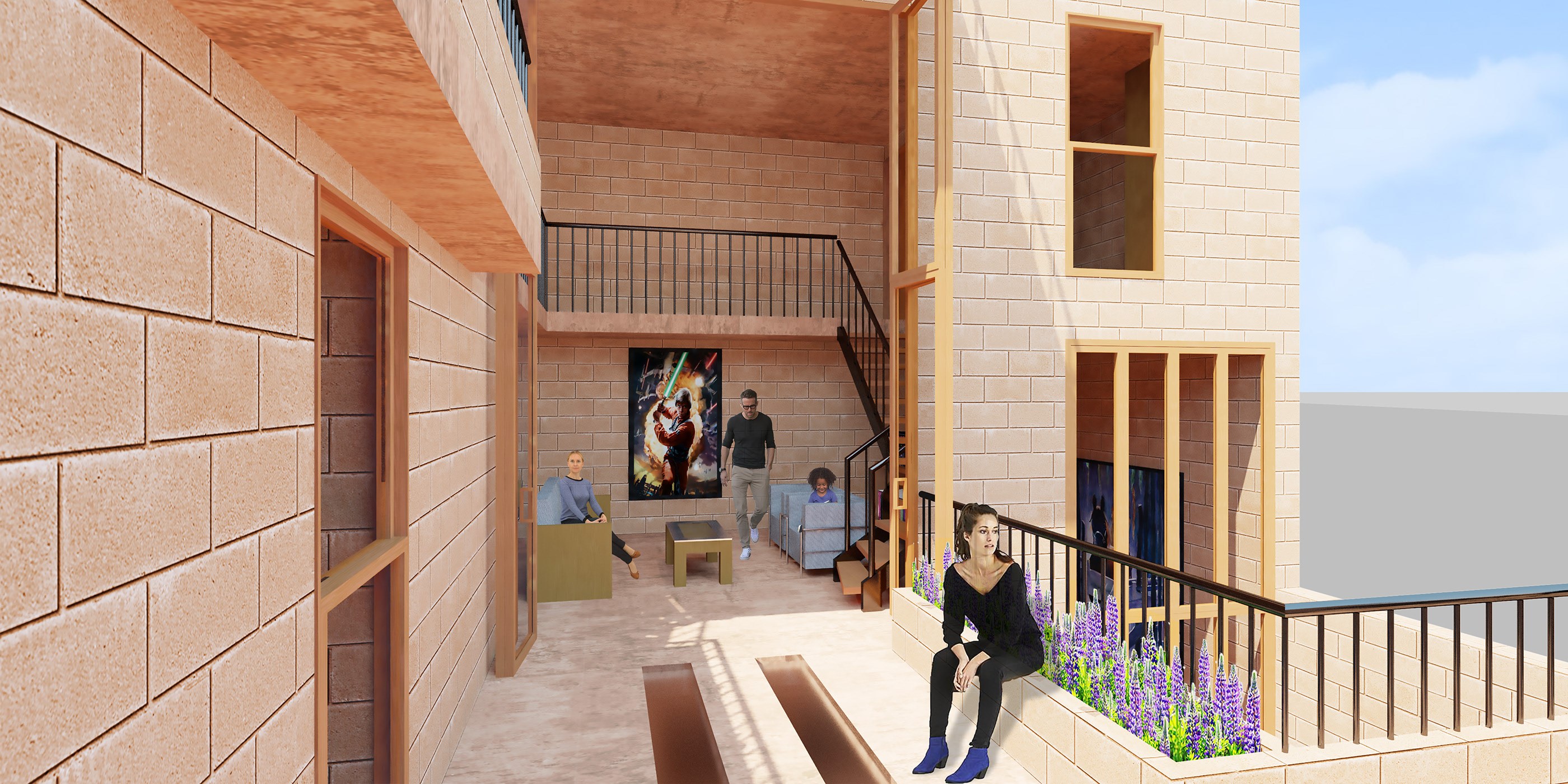 Social Dwelling Pablo Patron, Huaraz. W/NaciaGutierrez-4