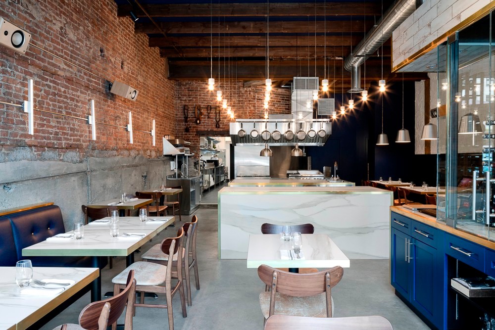 加拿大魁北克 Arvi 怀旧轻工业风餐厅-9