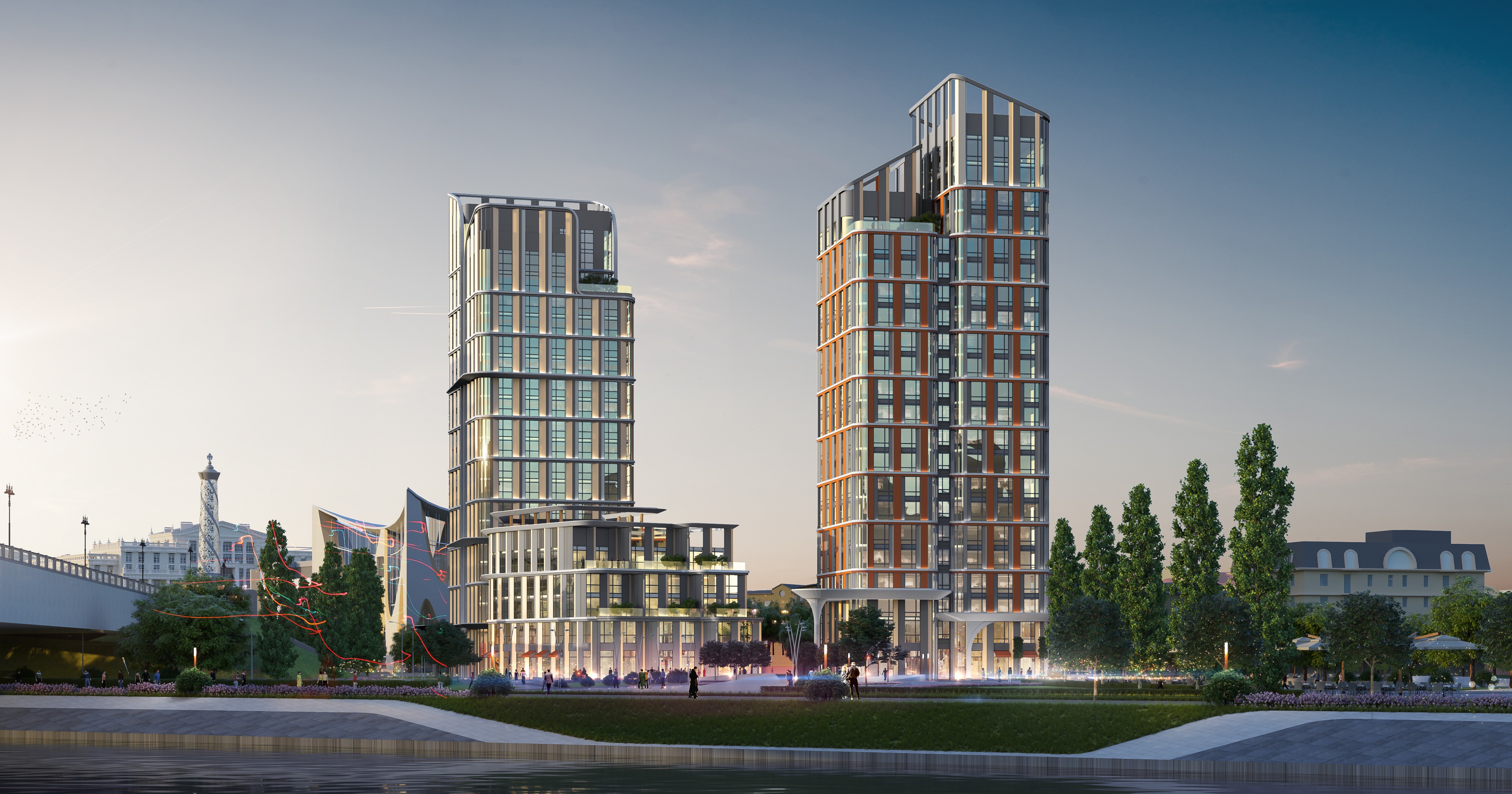 哈萨克自由之翼——Triathlon Towers-2