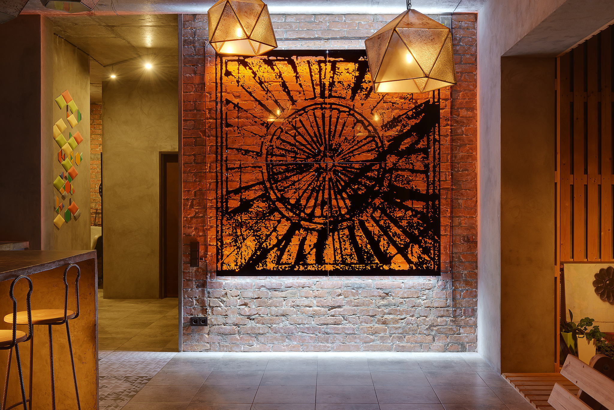 乌克兰"太阳之屋" | 融合波斯文化与现代设计的住宅空间-61