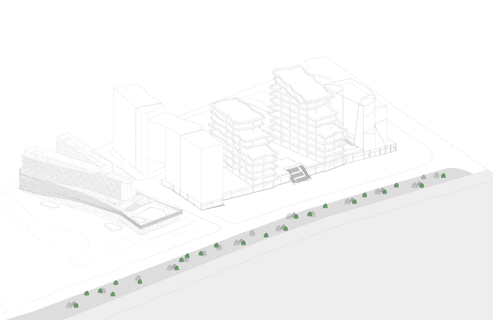 垂直的潮汐 · 东方时尚中心商业立面改造-30