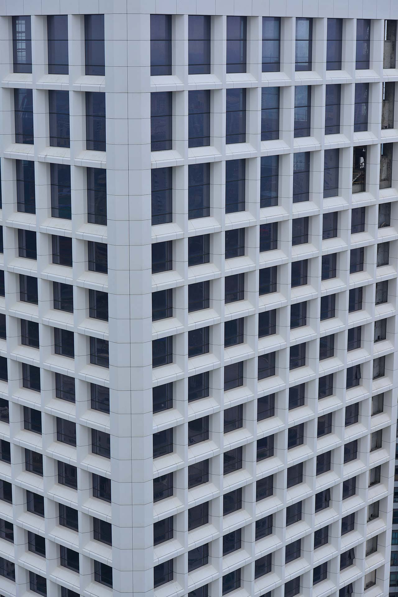 双塔对称立面设计-3