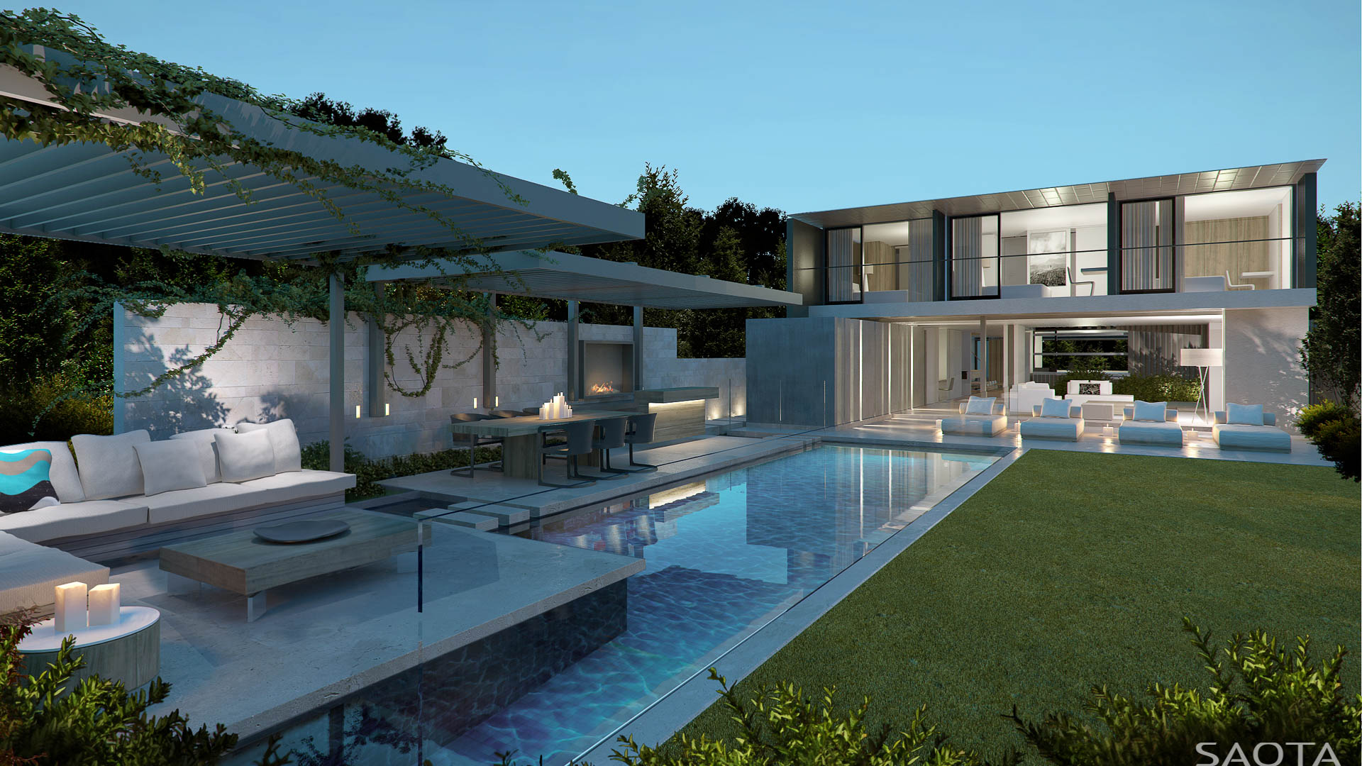 豪华别墅 现代风格+ Yet to be Built Modern Dream Homes by SAOTA – Part 1-14