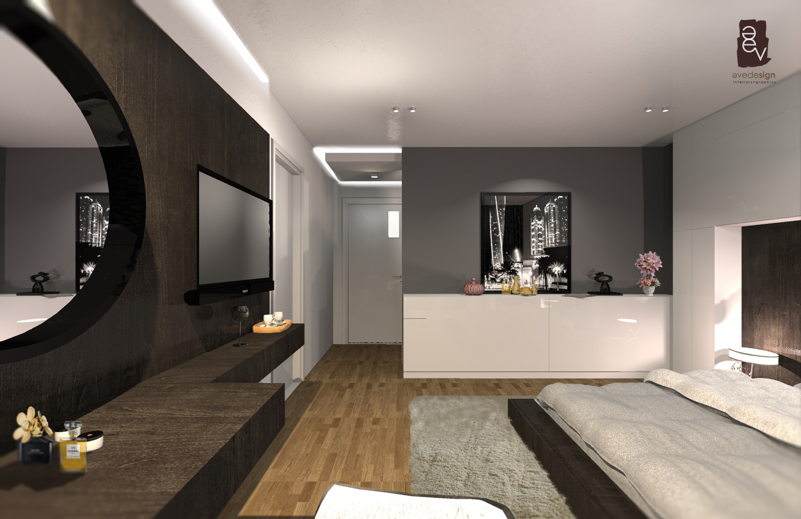 黑白极简别墅设计，展现空间纯粹之美-6