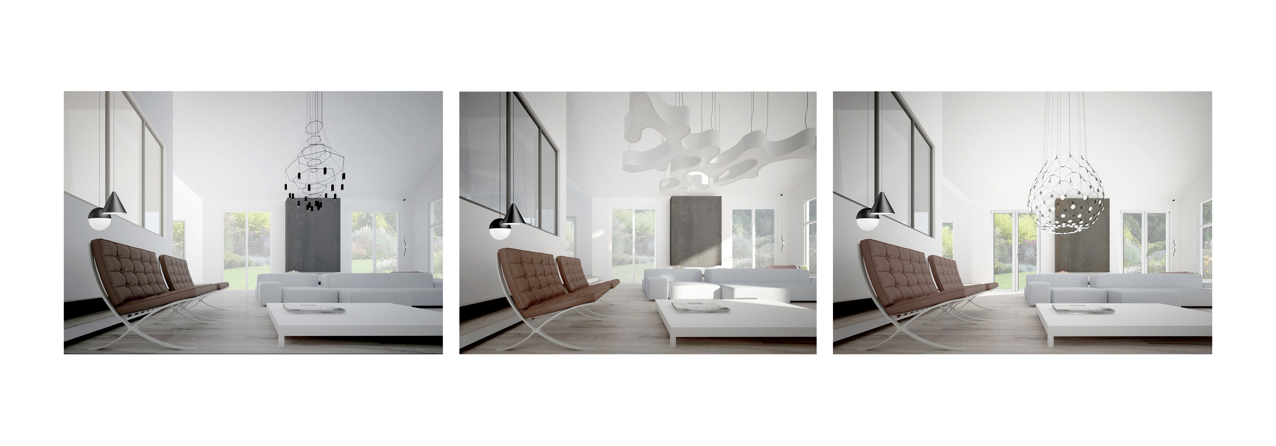 360°全景生活 | 新泽西森林中的家庭活动室-16