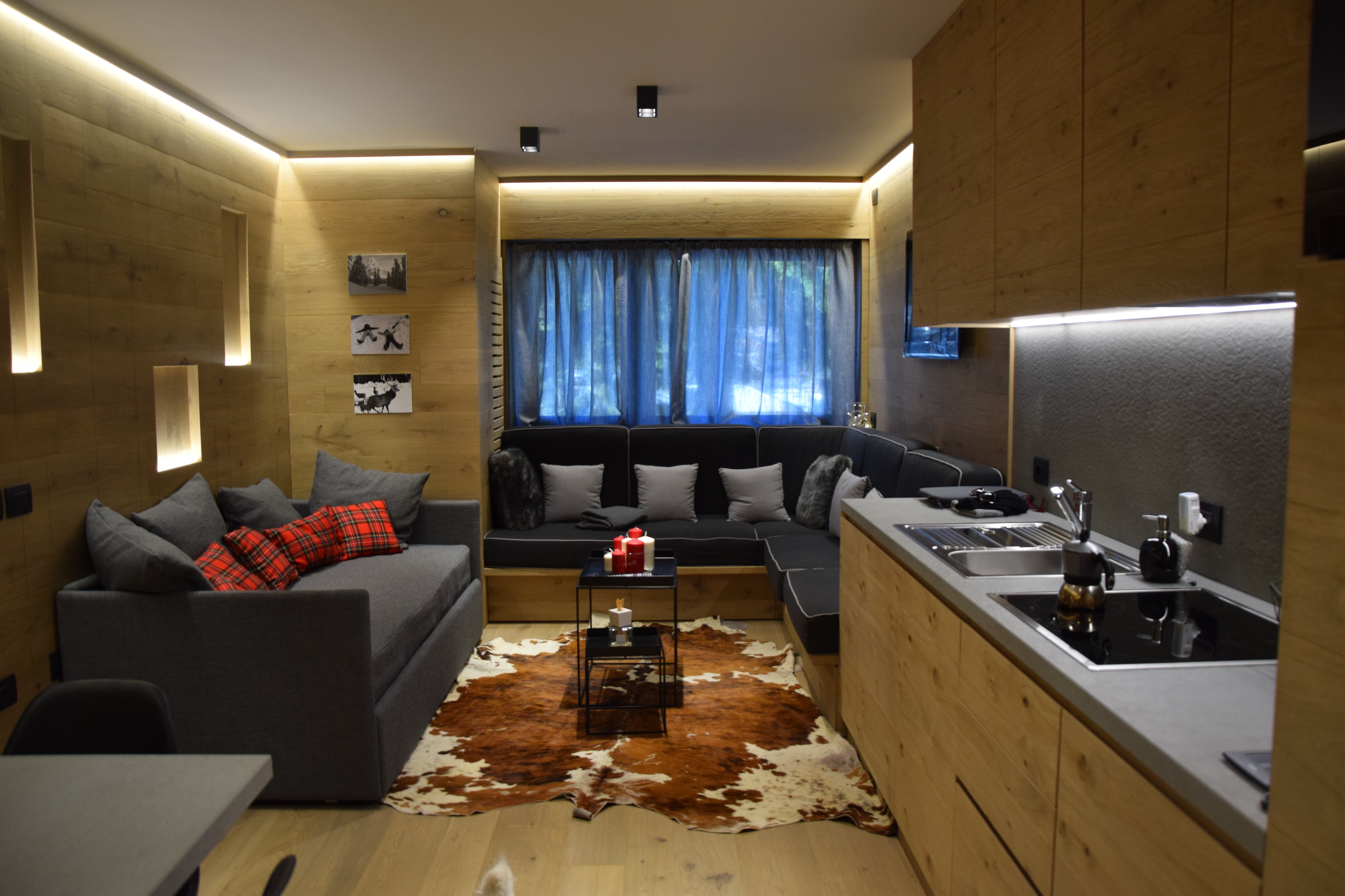 2017 年完成的阿尔卑斯山间别墅设计-13