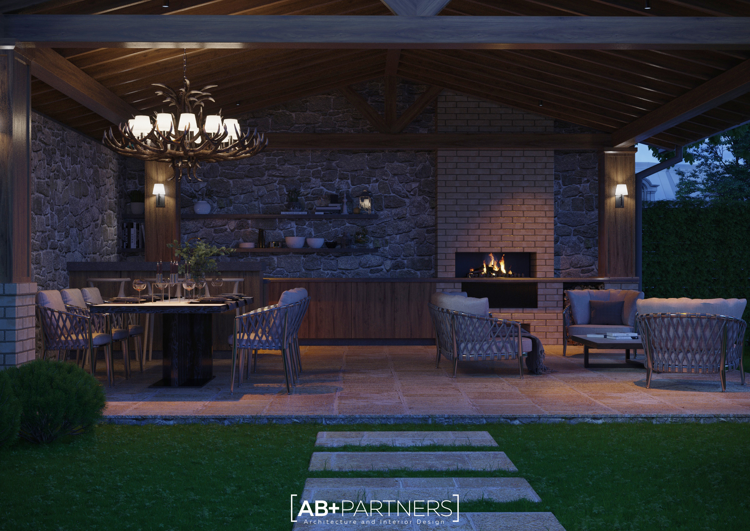 伦敦豪华别墅现代奢华室内设计-117