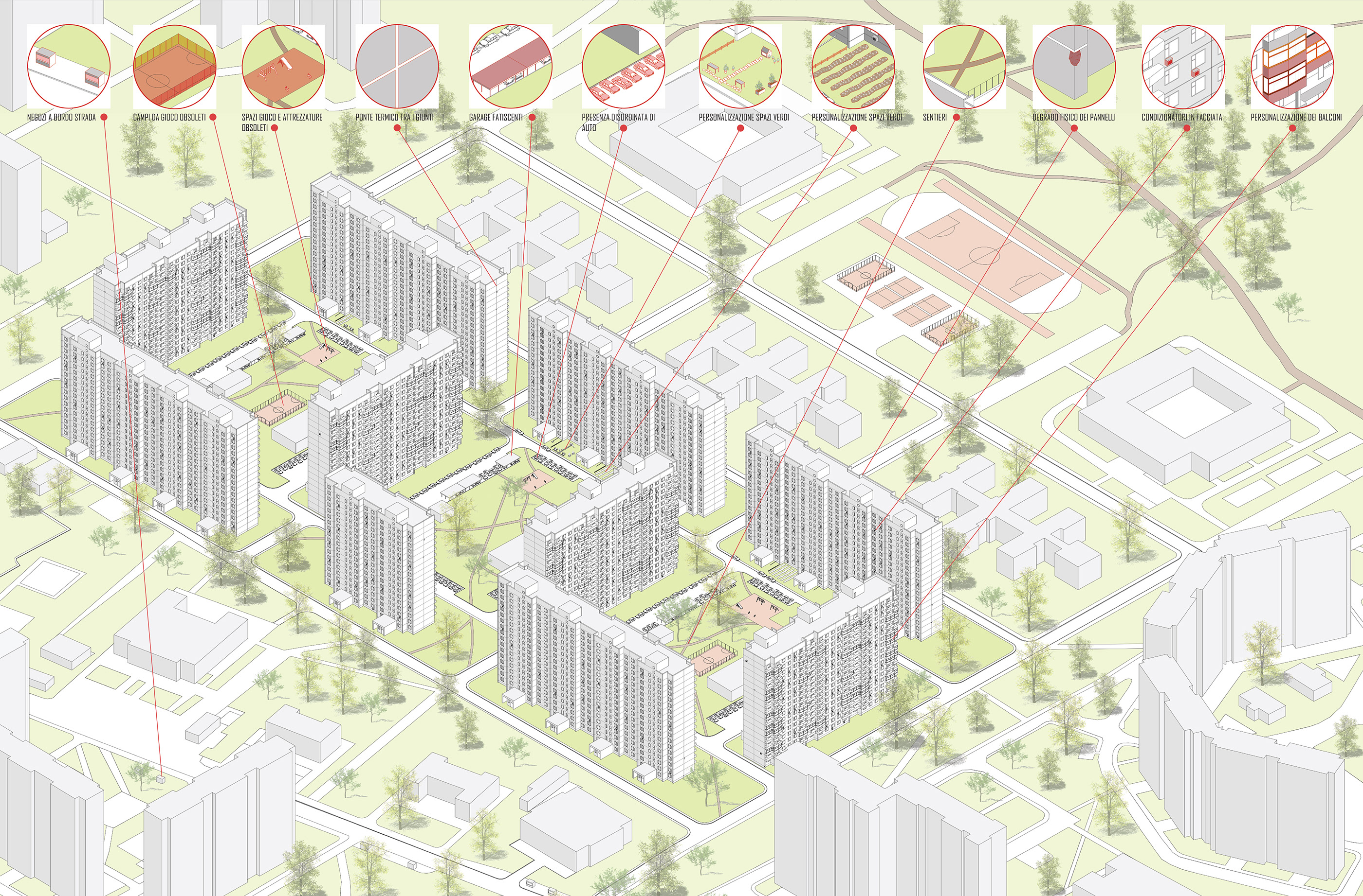 莫斯科预制板住宅群改造-19