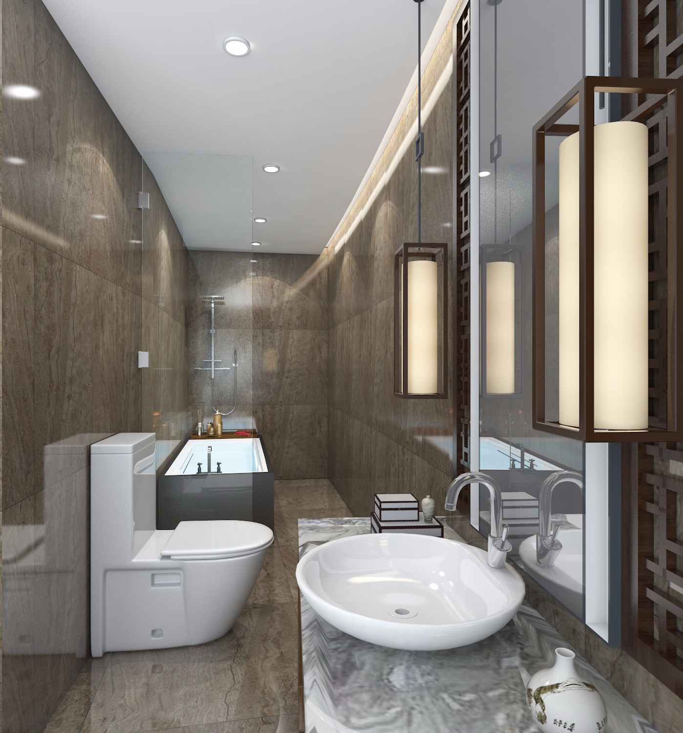 北京泰益德置业集团新中式办公空间设计-10