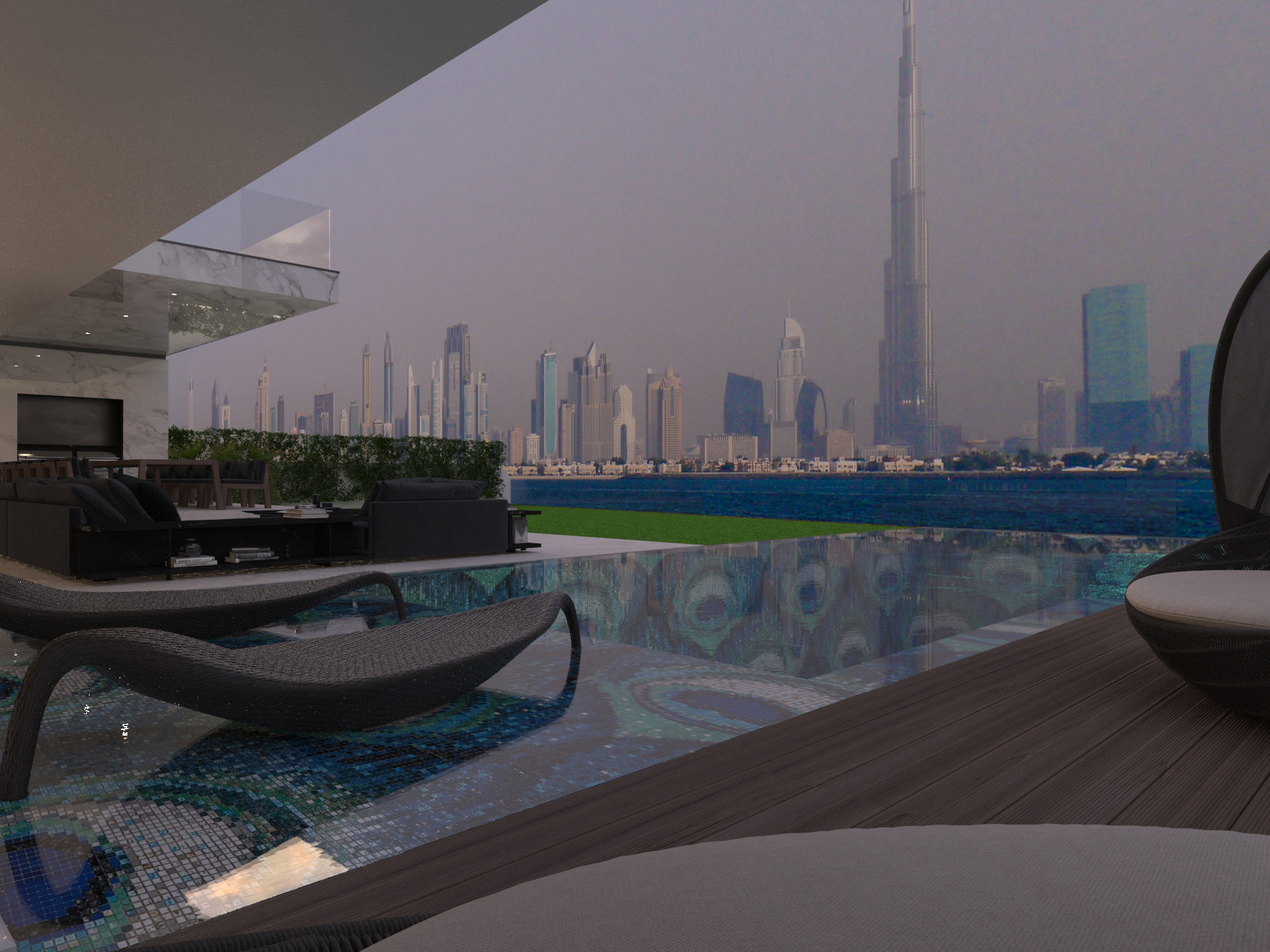 迪拜珍珠 VIP 别墅室内设计-11