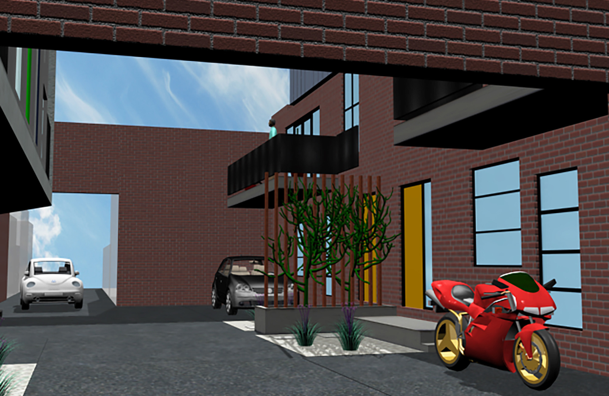 废弃工业区重生 打造绿意盎然的城市住宅-13