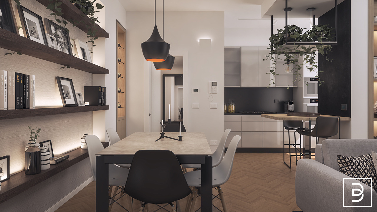 2018 年完成的 APT 1 公寓室内设计-6