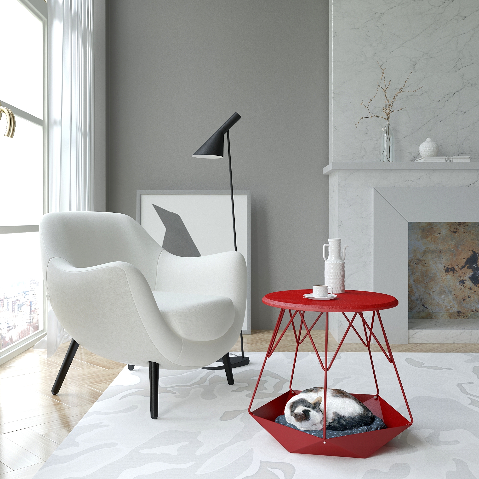 KRATER 实木咖啡桌-15